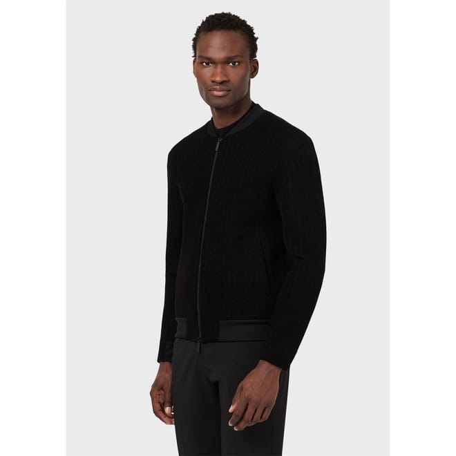 Short Bomber Regular Fit Jacket