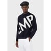 Logo Print Crew Neck Regular Fit Sweater