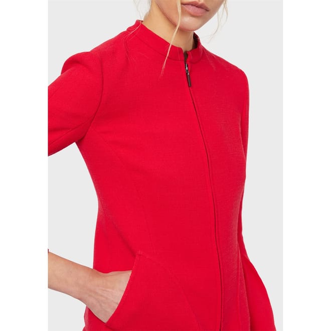 Tall Rib Mock Neck Regular Fit Tops