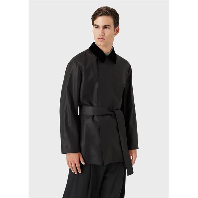 Collared Neck Regular Fit Blazer Jacket