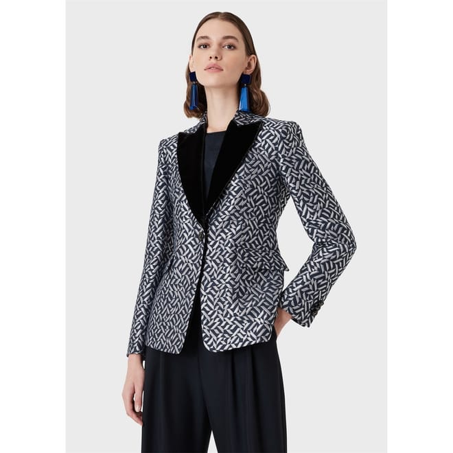Collared Regular Fit Blazer Jacket