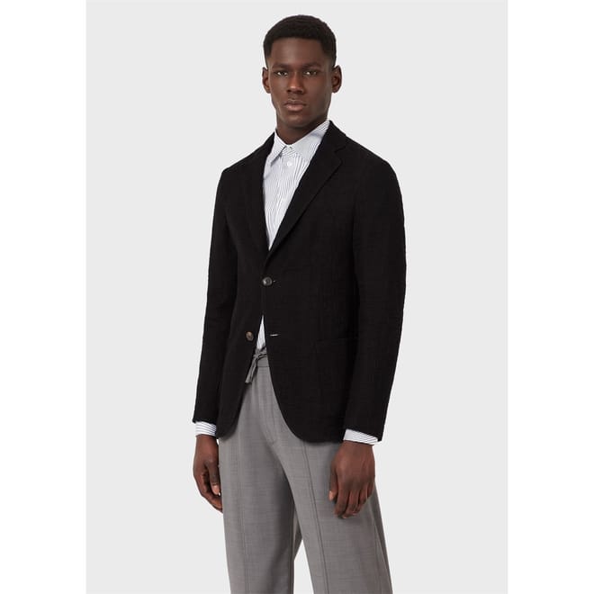 Hm Notched Neck Regular Fit Blazer