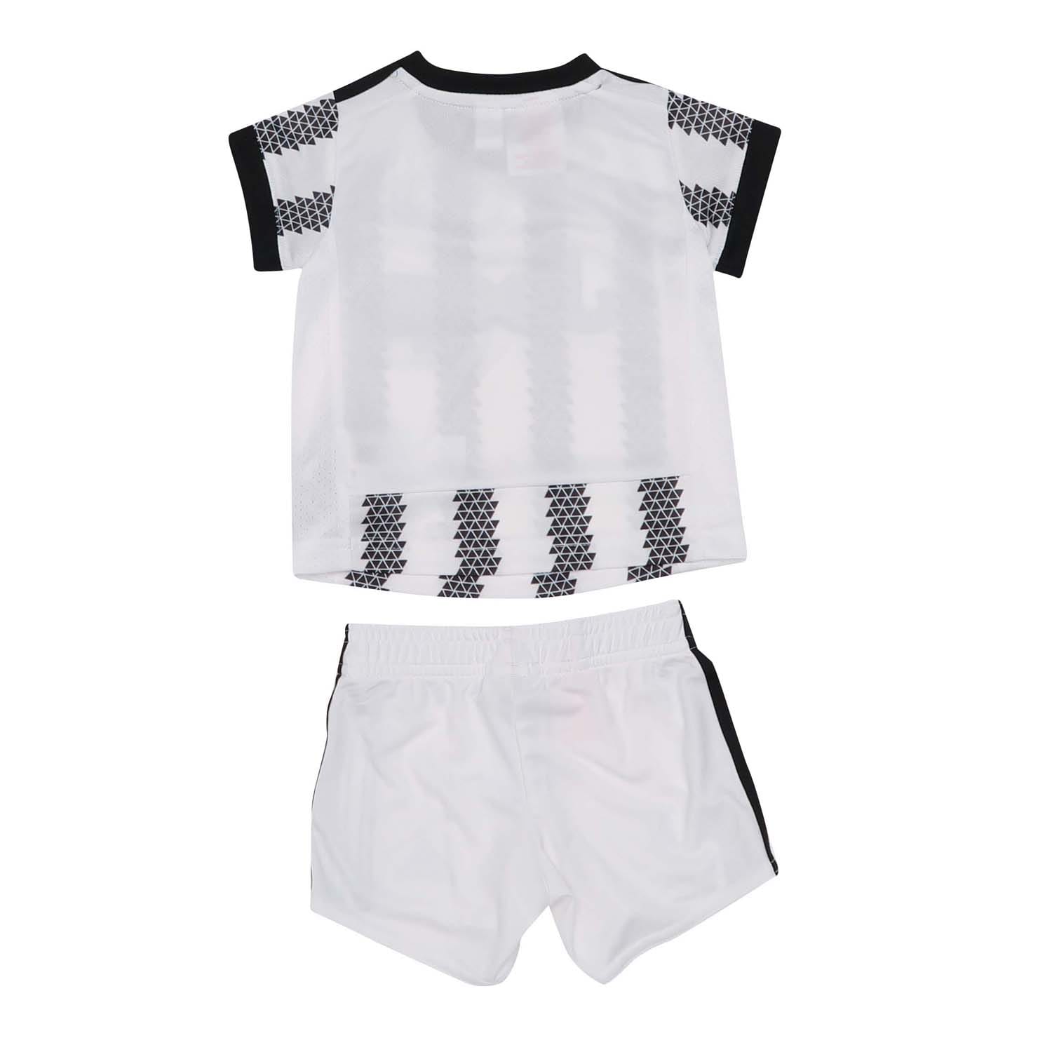 White Black adidas Infants Juventus 2022 23 Home Mini Kit Get The Label