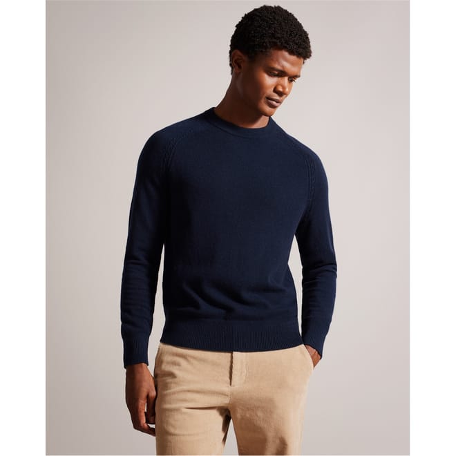Regular Fit Long Sleeve Crew Neck Sweater