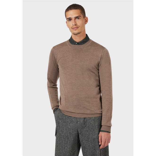Crew Neck Knitted Top
