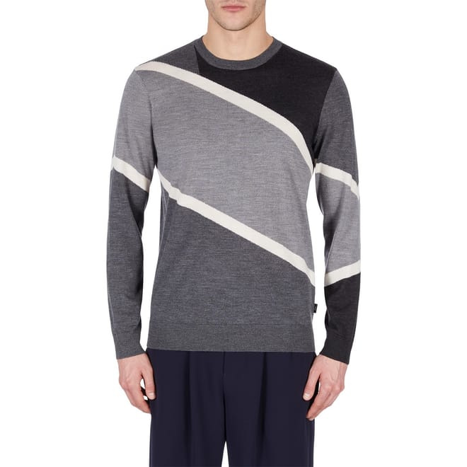 Frill Strap Crew Neck Regular Fit Sweater