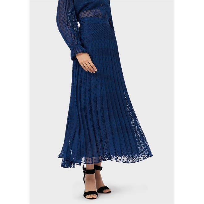 Plet Maxi A-Line Skirt