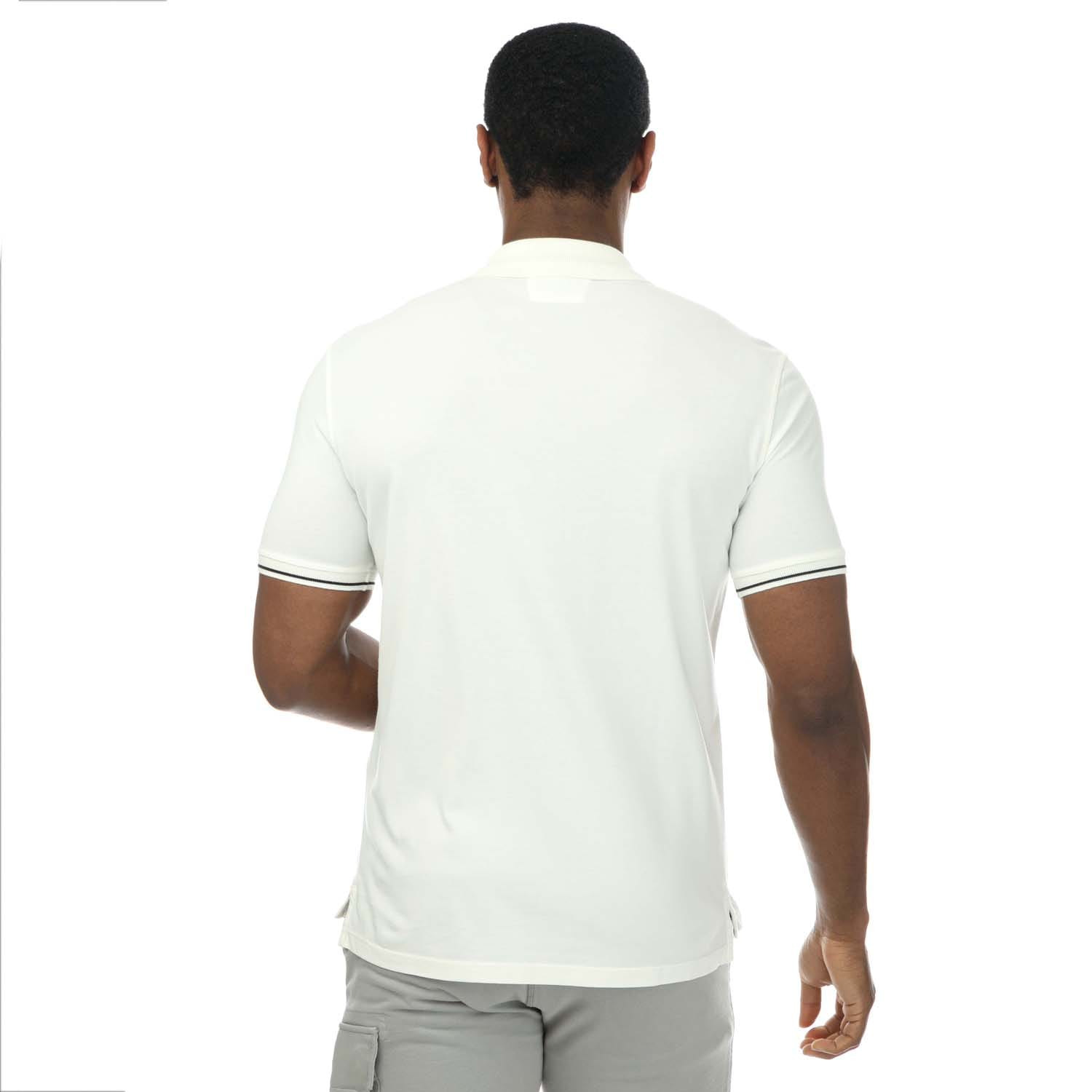 ポロシャツ C.P. COMPANY Men Polo Shirts 18CMKN073A004037A 103 White ポロシャツ C.P. COMPANY Men Polo Shirts 18CMKN073A004037A