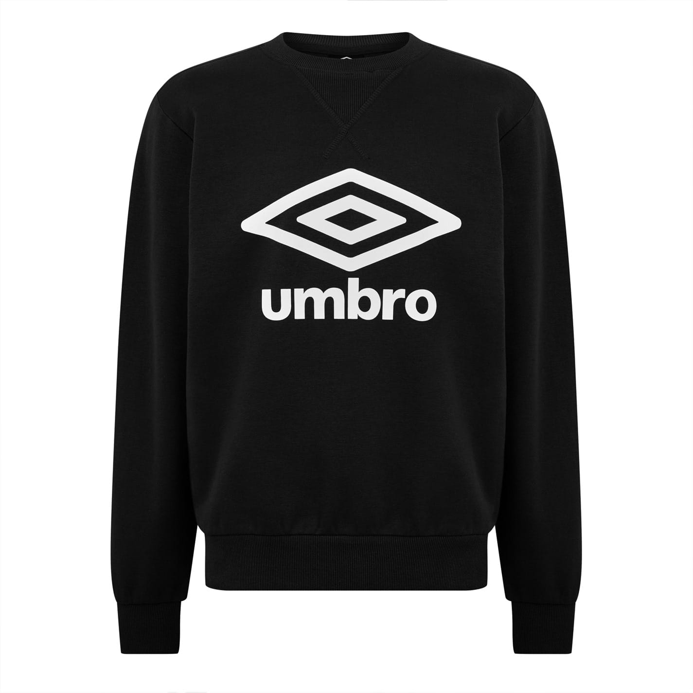 Umbro Crew Neck Regular Fit Sweatshirt in Black