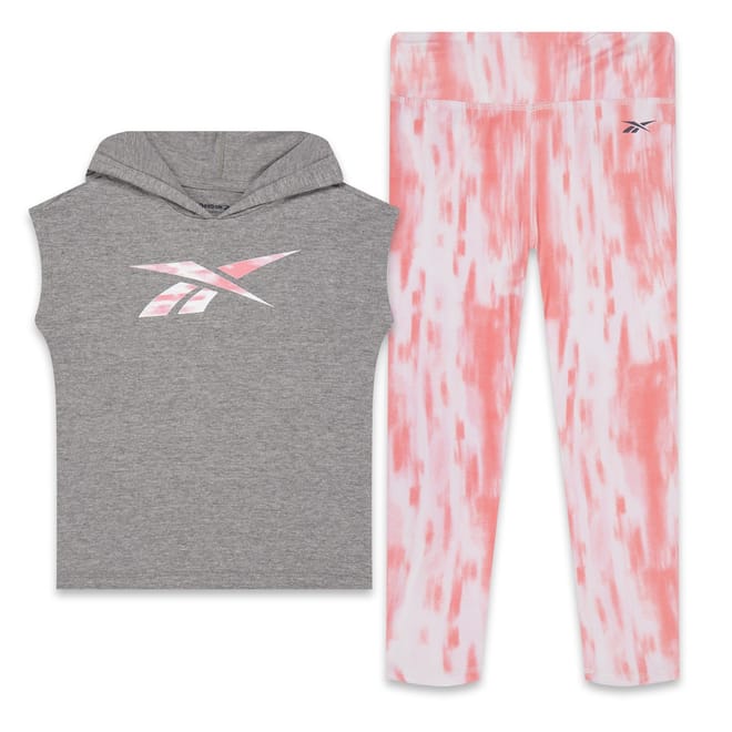 Hooded Sleeveless Hoodie Legging Suit