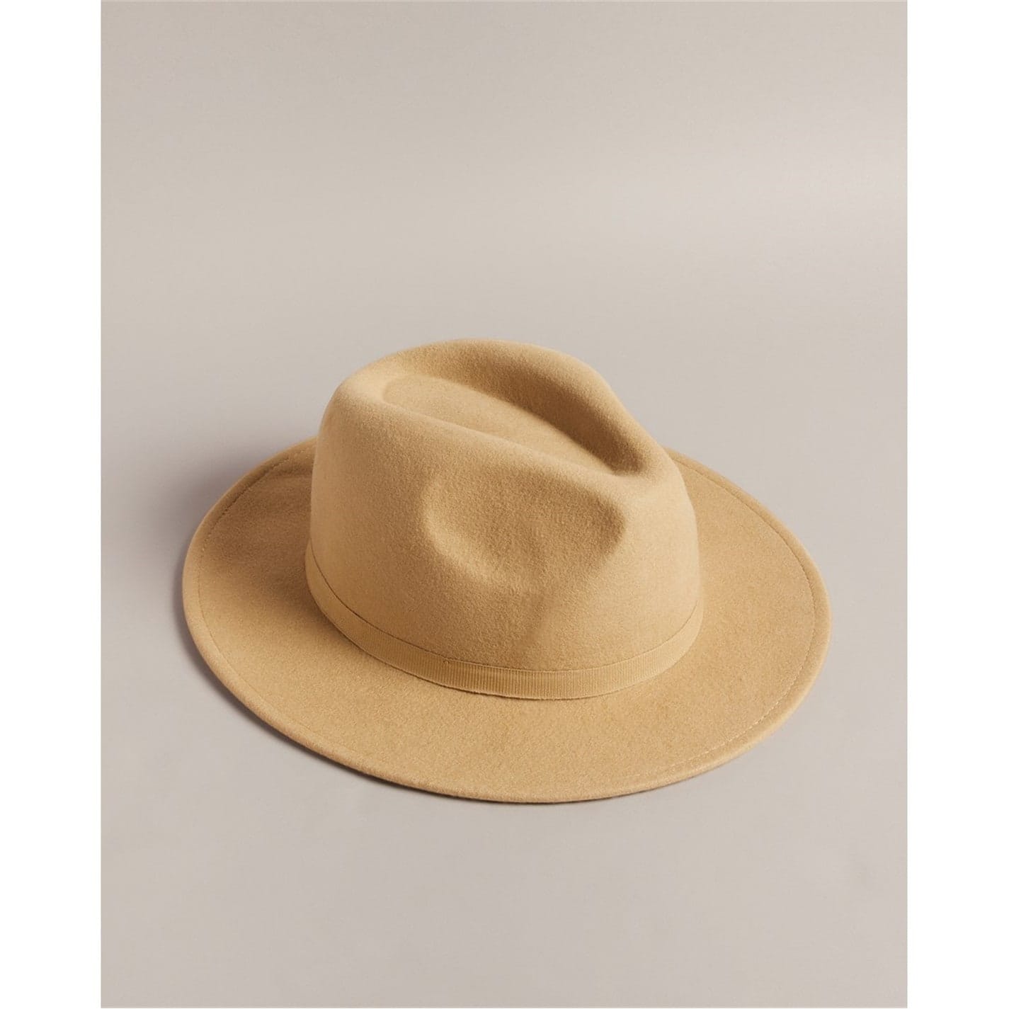 Ted Baker Corbby Felt Trilby Hat in Beige