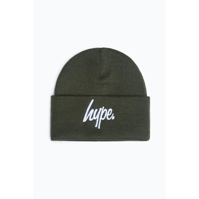 Logo Print Script Beanie