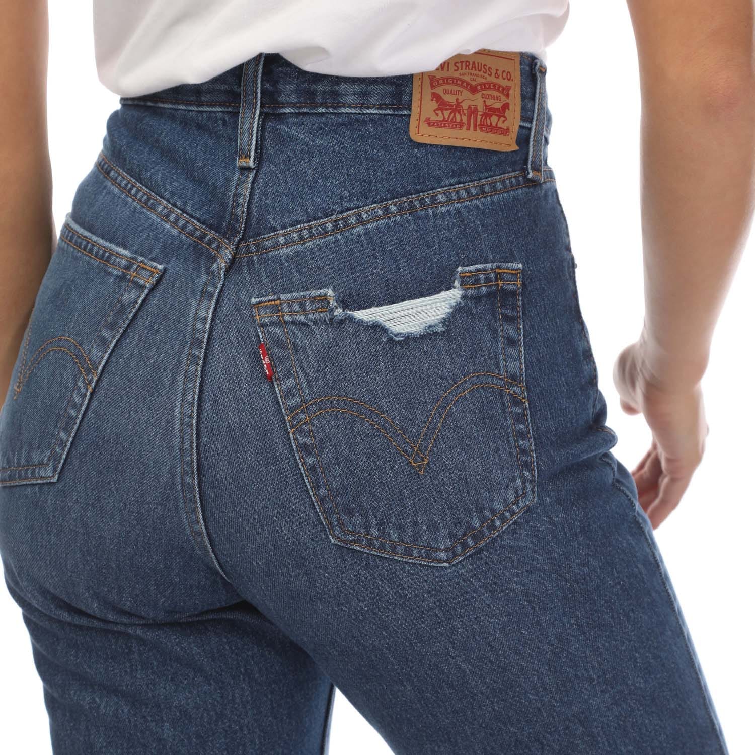 Vetments × Levi’s High Waisted Jeans Wijde Jeans Met Hoge Taille - Blauw | Levi's® NL