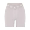 Logo Print Shirred Shorts