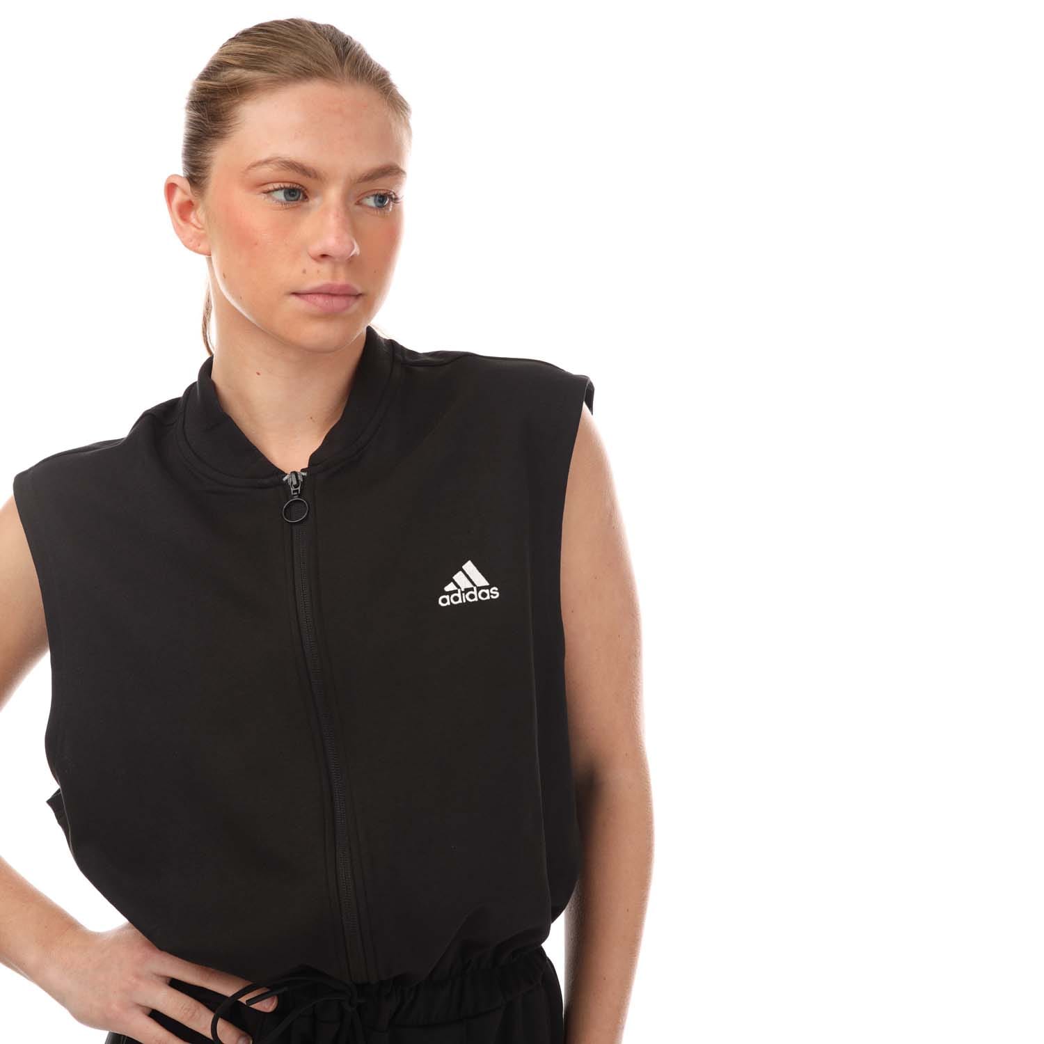 Black adidas jumpsuit hotsell