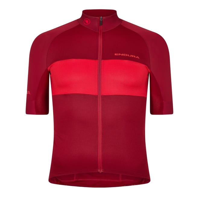 Short Sleeve Zip Neck Slim Fit Athletic Top