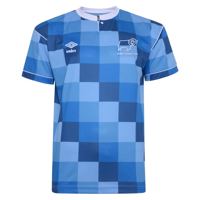 Derby County 1988 Retro Away Shirt Adults