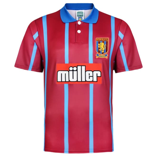 Aston Villa Retro Home Shirt 94 Adults