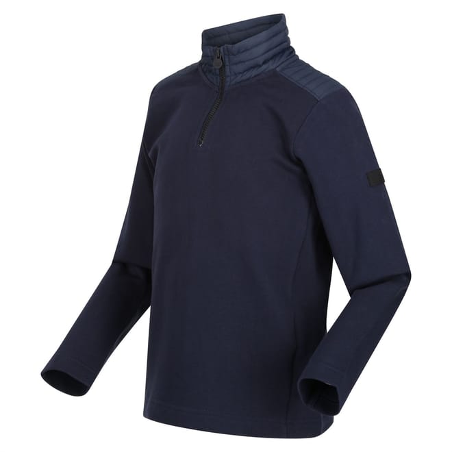 Zip Neck Regular Fit Sweatshirt