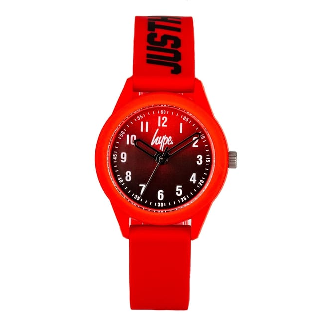 Rubber Strap Analogue Watch