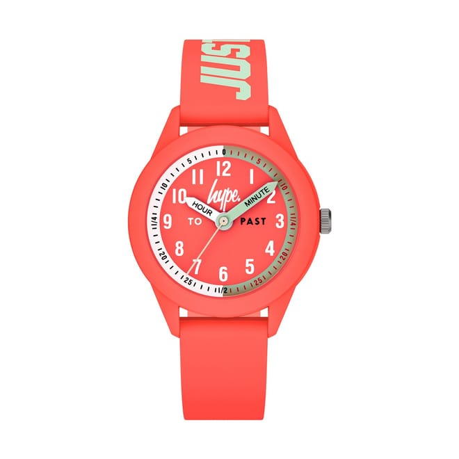 Rubber Strap Analogue Watch