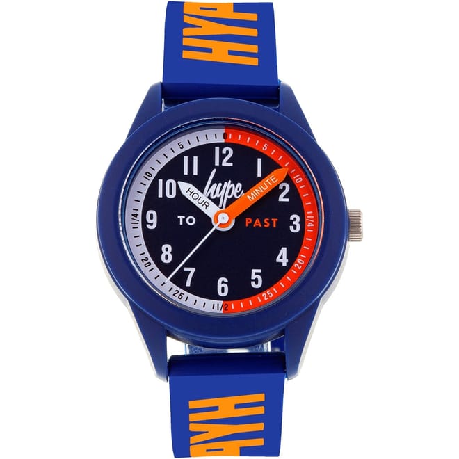 Rubber Strap Analogue Watch