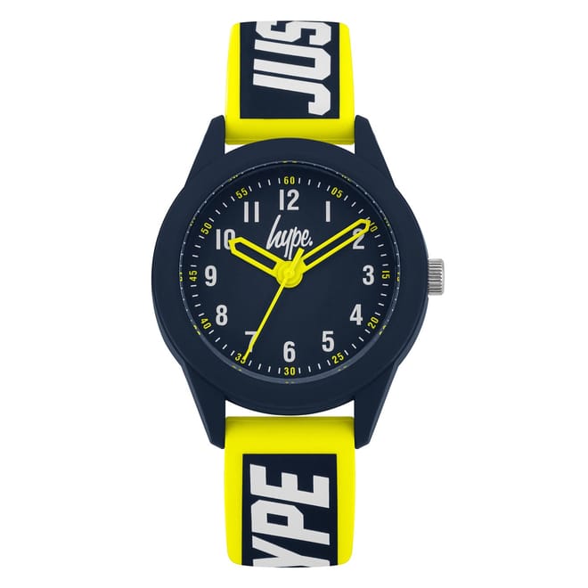 Rubber Strap Analogue Watch