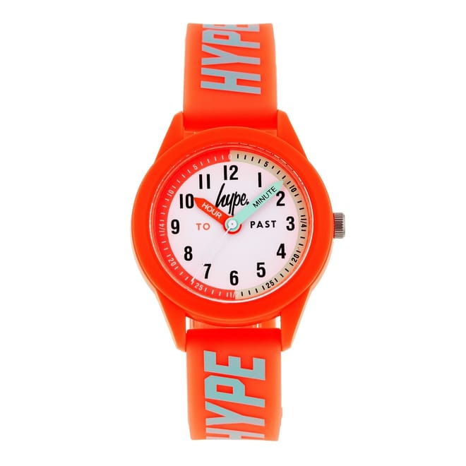 Rubber Strap Analogue Watch