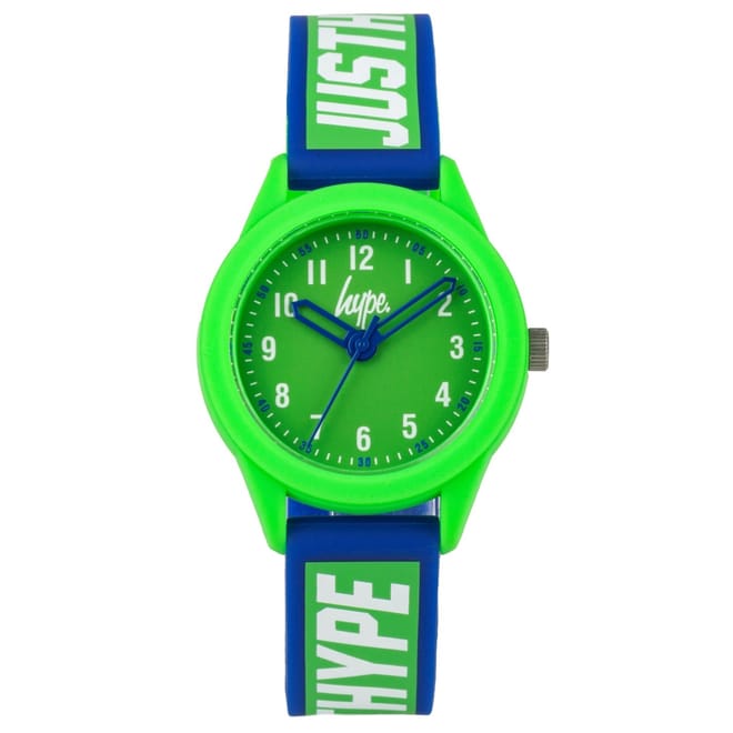Rubber Strap Analogue Watch