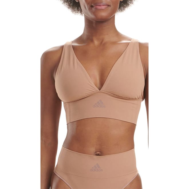 Sport Active Seamless Micro Stretch Long Line Plunge Bra