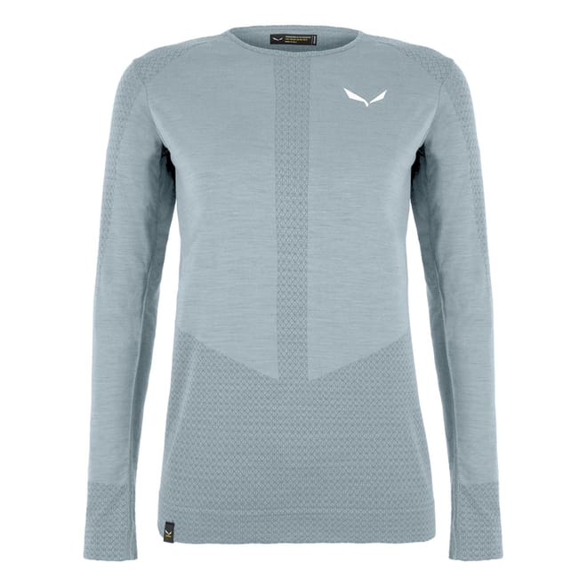 Lifestyle Solucellair Slim Fit Crew Neck Long Sleeve T-Shirt