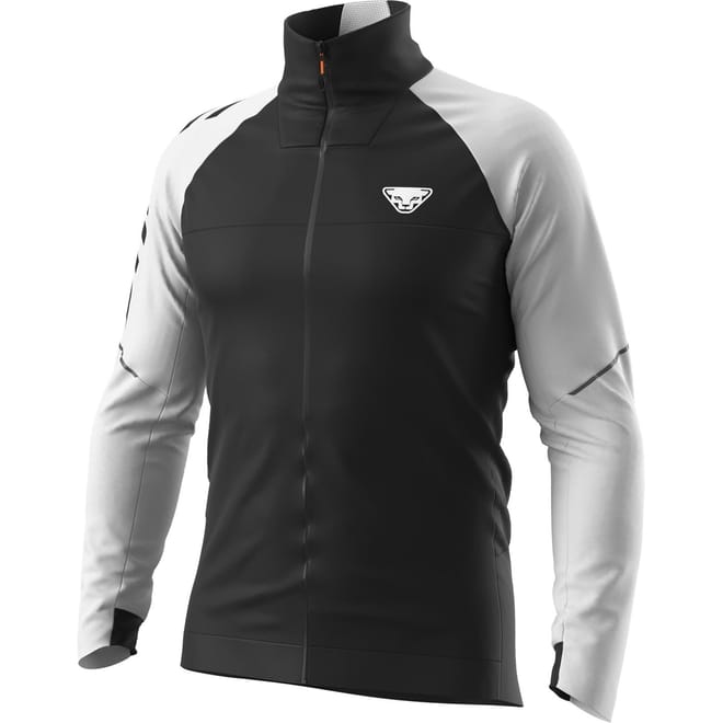 Recycled Rib High Neck Long Sleeve Jacket