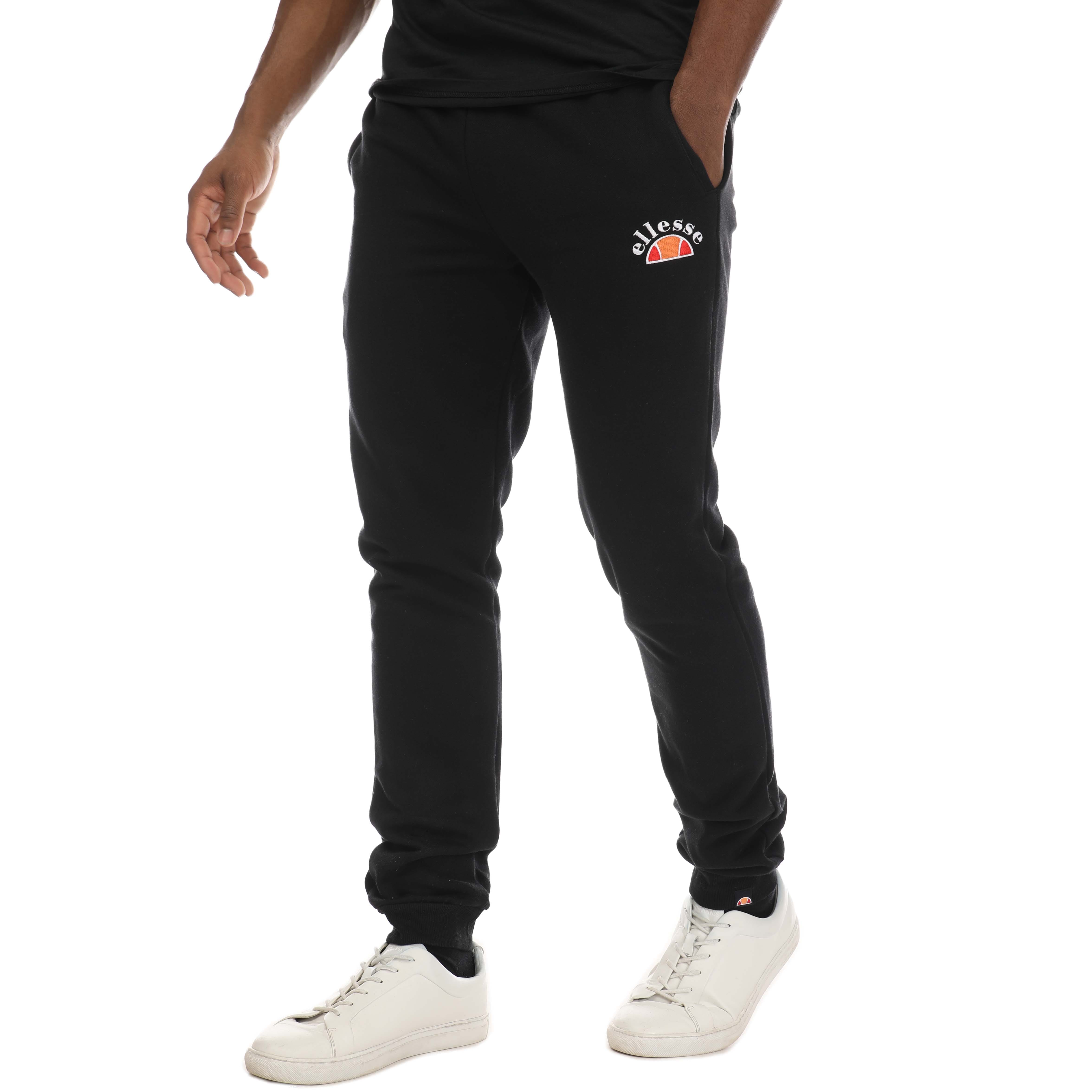 Black Ellesse Usher Joggers Get The Label