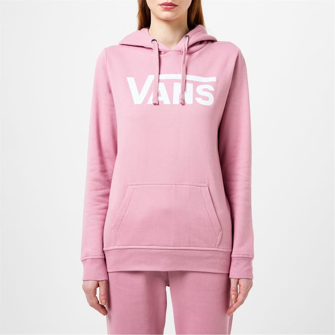 V Logo Hooded Sweatshirt Long Sleeve