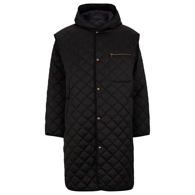 Hooded Relaxed Fit Coat