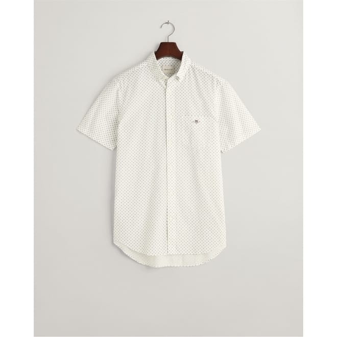 Micro Print Regular Fit Shirt