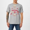 Multi Logo Regular Fit Crew Neck T-Shirt