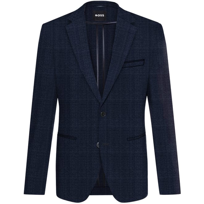 Slim Fit Collared Suit Jacket