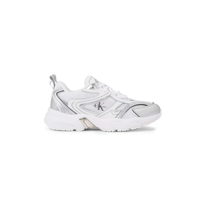 Tennis Suede And Mesh Trainers