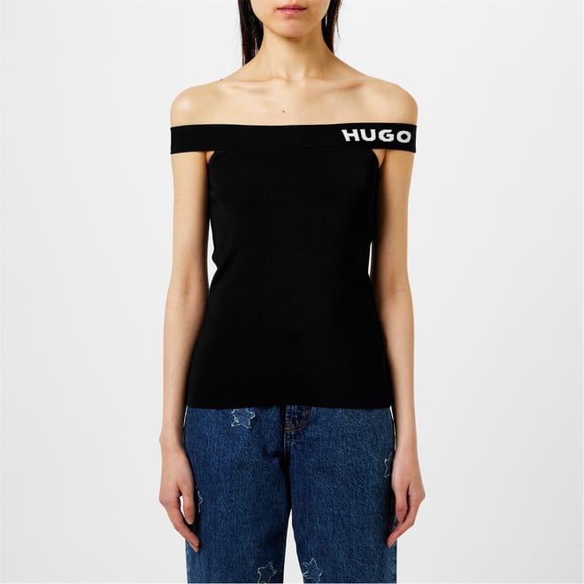 Off The Shoulder Slim Fit Tank