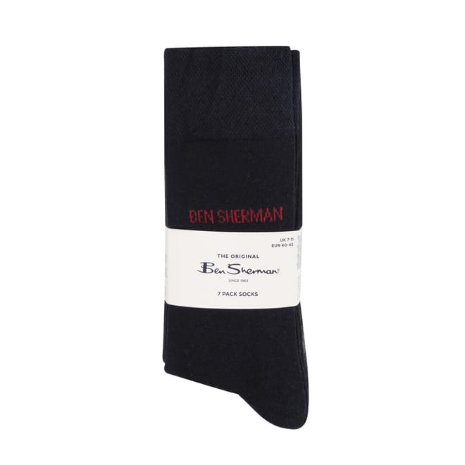 Sherman 5 Pack Mens Crew Socks