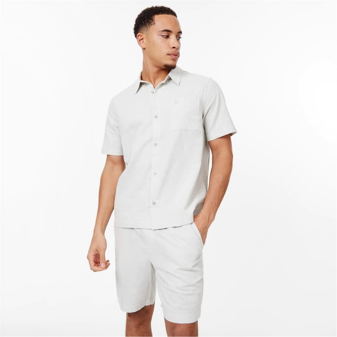 Short Sleeve Linen Shirt