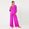 Crinkle Top And Trouser Co Ord Set