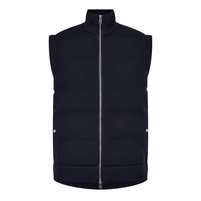 Mock Neck Regular Fit Vest