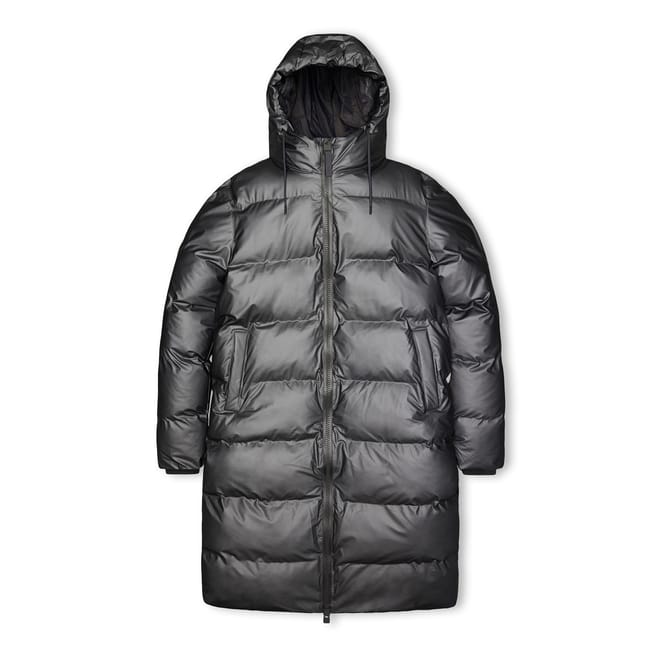 Long Hooded Relaxed Fit Jacket