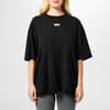 Oversize Fit Crew Neck Lettering T-Shirt
