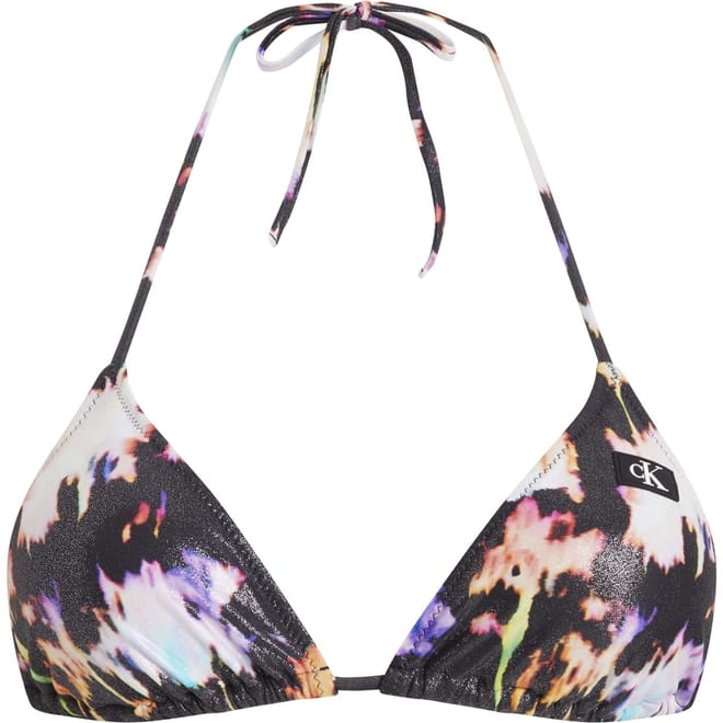 Foil Tri Bikini Top