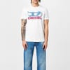 Big D Text Graphic Slim Fit T-Shirt