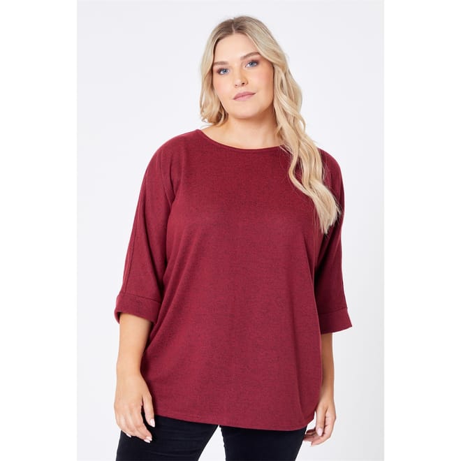 Supersoft Boat Neck Relaxed Fit Tunic