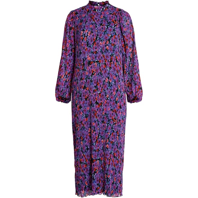 Daliana High Neck Midi Dress
